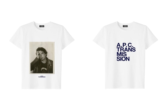 A.P.C 推出 30 周年紀念 T-Shirt 與書籍《Transmission》