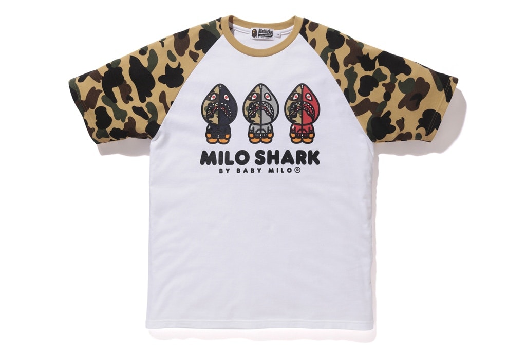 BAPE Baby Milo Camo Shark Collection