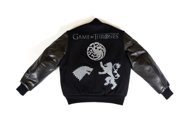 Billionaire Boys Club x Game Of Thrones「Rep the Realm」聯名棒球外套