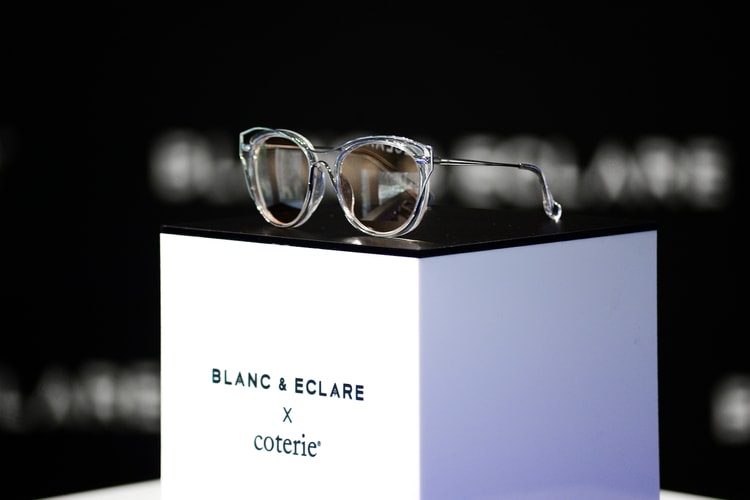 BLANC & ECLARE x coterie 聯名限量墨鏡上海發佈會現場回顧