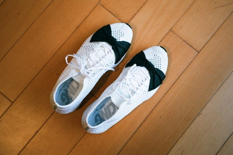 COMME des GARÇONS x Nike Flyknit Racer「Triple White」日本突擊上架