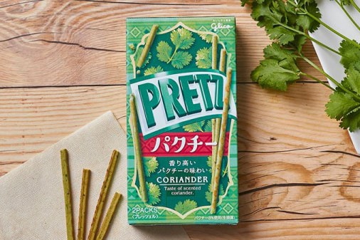 Glico 推出期間限定「香菜」味百力滋