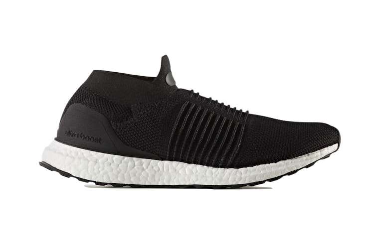 adidas UltraBOOST Laceless 全新黑白配色