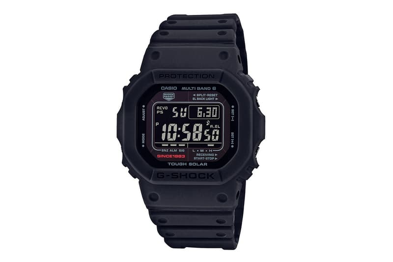 G-SHOCK 品牌 35 周年「Big Bang Black」別注腕錶系列