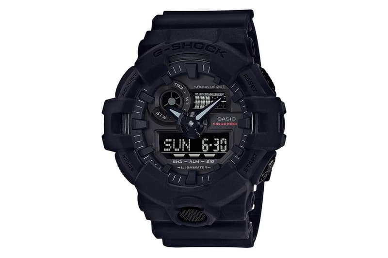 G-SHOCK 品牌 35 周年「Big Bang Black」別注腕錶系列