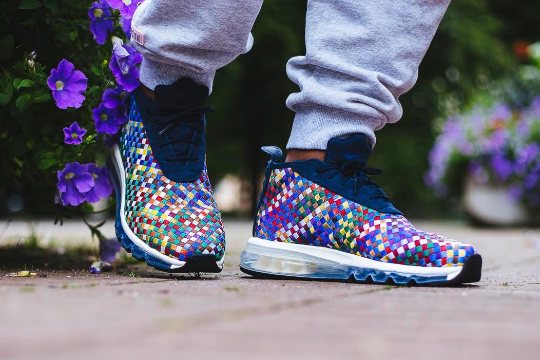 Here’s An On-Feet Look At The NikeLab Air Max Woven Boot SE “Multicolor”