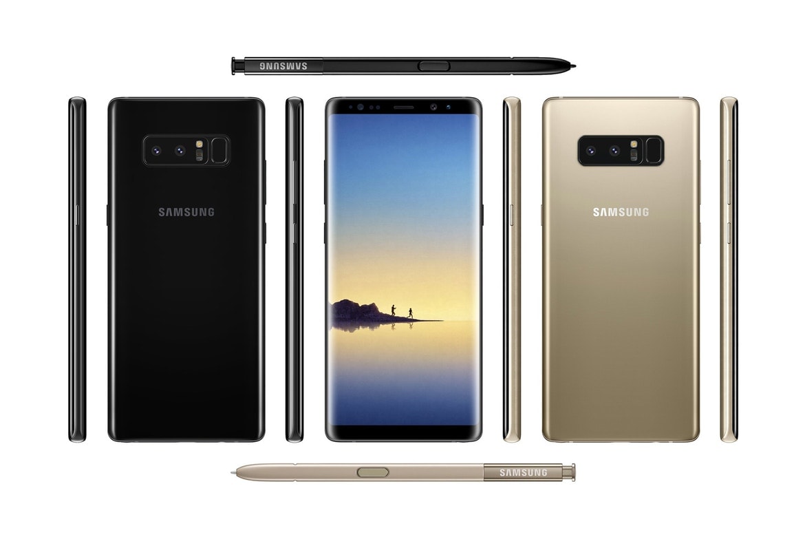 Samsung Galaxy Note 8 官方圖片曝光雙鏡頭設計