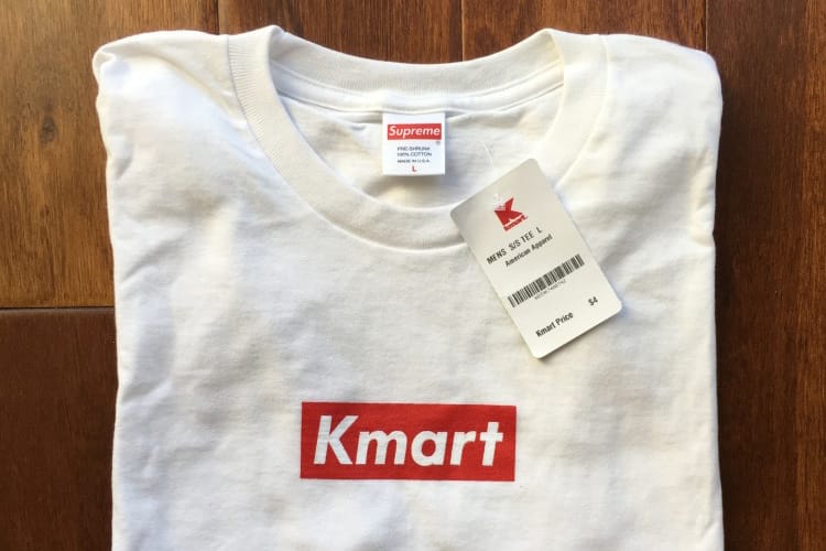 Reddit 熱話後續－Supreme x K-mart「致敬」 Box Logo Tee 上架