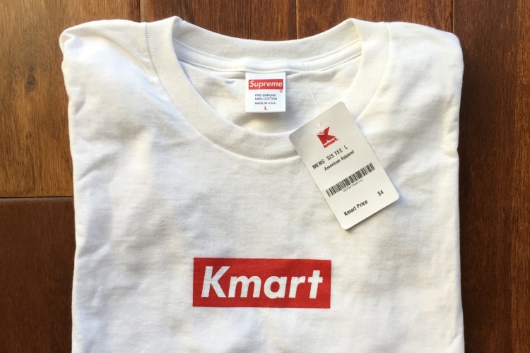 Reddit 熱話後續-Supreme x K-mart「致敬」 Box Logo Tee 上架