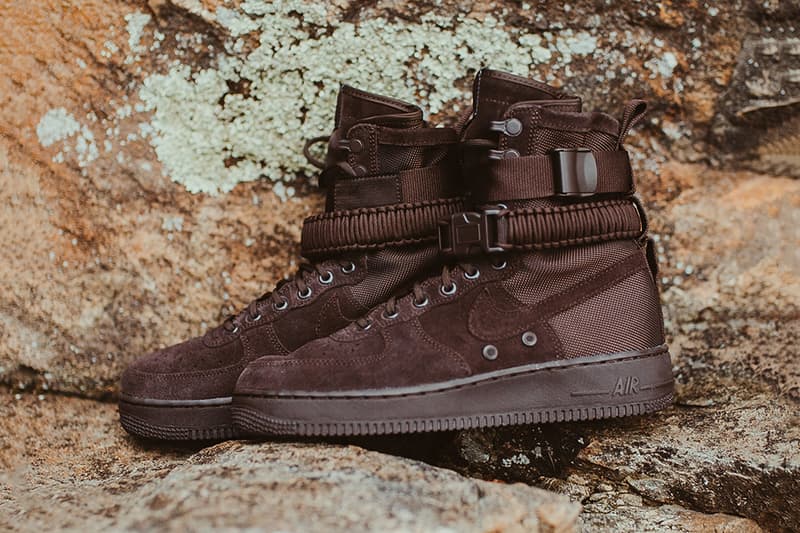 Nike SF-AF1 High 全新配色設計「Velvet Brown」