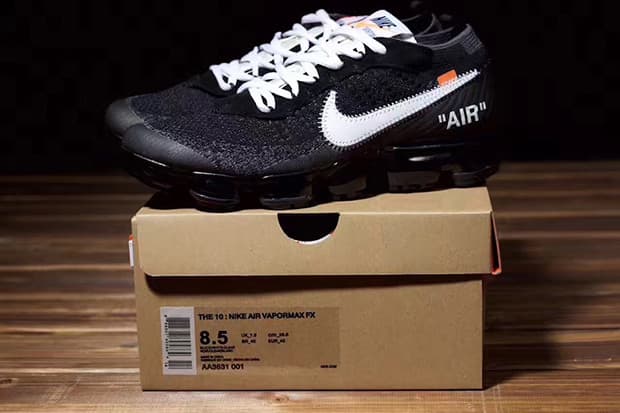 OFF-WHITE x NikeLab Air VaporMax Packaging