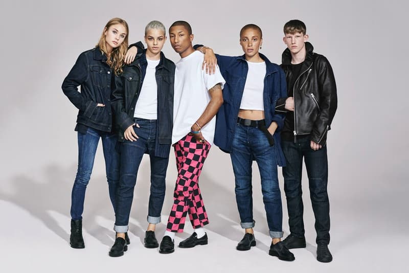 Pharrell 出鏡 G-Star RAW 2017 秋冬系列宣傳大片