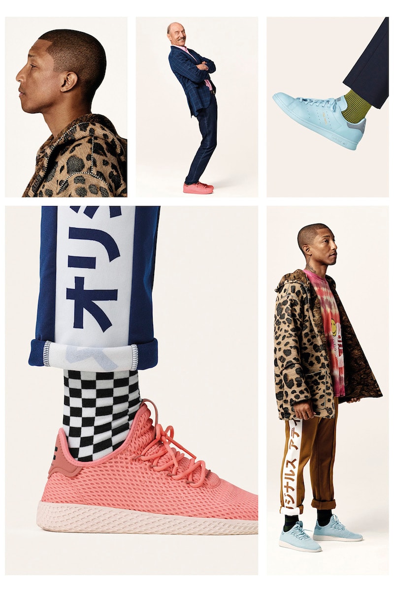 Pharrell Williams x adidas Originals 全新 Tennis Hu 與 Stan Smith 粉色系列