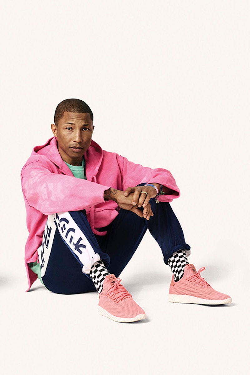 Pharrell Williams x adidas Originals 全新 Tennis Hu 與 Stan Smith 粉色系列