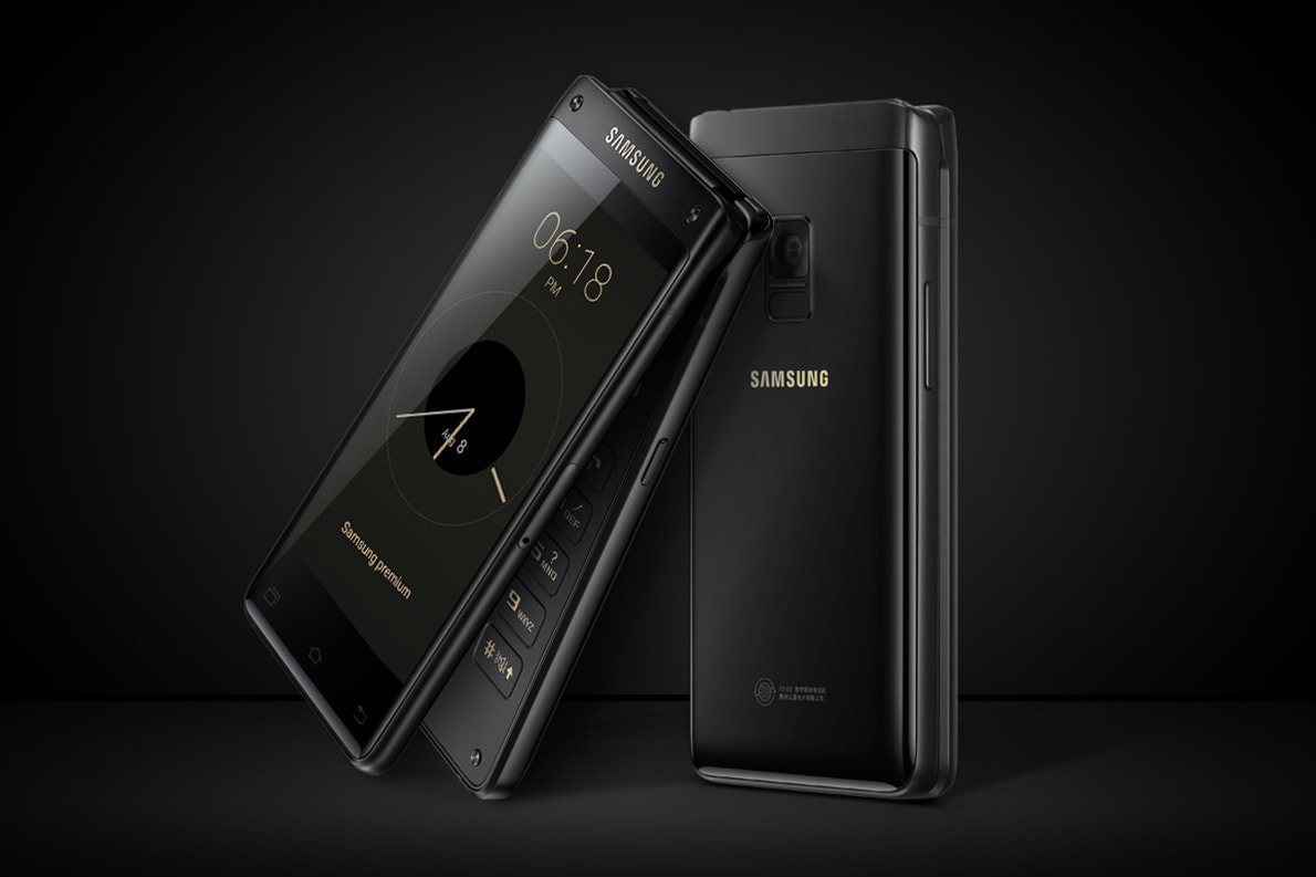 高端商務定位 - Samsung 發佈全新領世旗艦 8 翻蓋手機