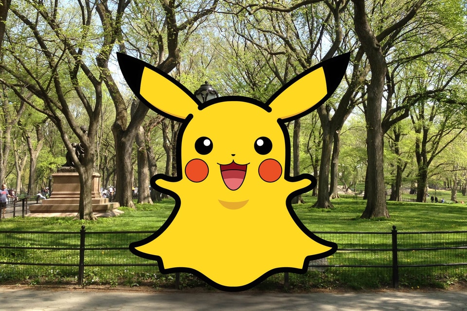 Snapchat 期间限定加入pikachu 作为其滤镜效果 Hypebeast