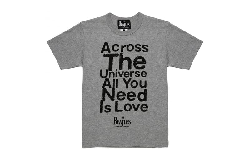 The Beatles & COMME des GARÇONS Capsule Reissue