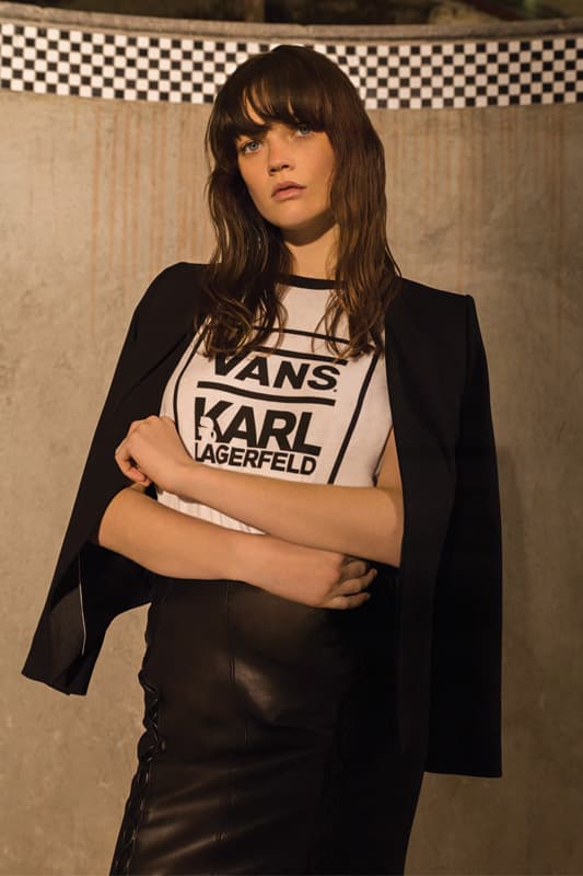 Vans x Karl Lagerfeld Collection Full Look