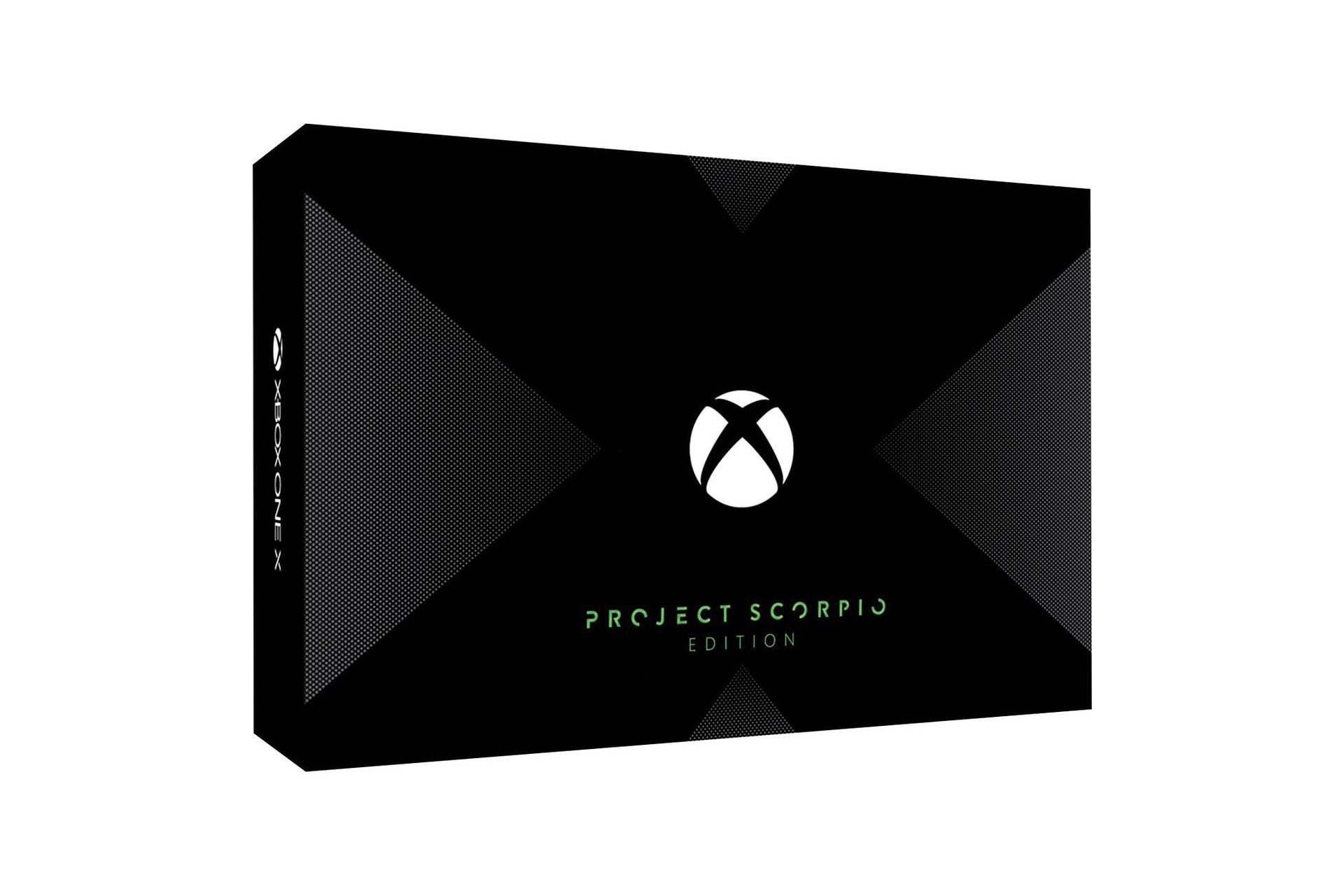 Microsoft Xbox One X Project Scorpio Edition 特別版主機正式接受預購