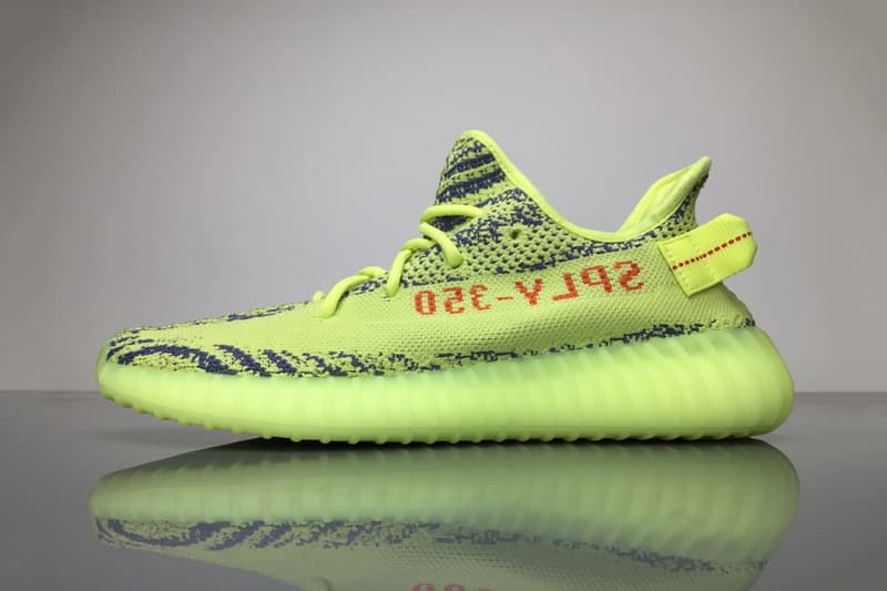 YEEZY BOOST 350 V2 全新「Semi Frozen Yellow」配色清晰諜照曝光