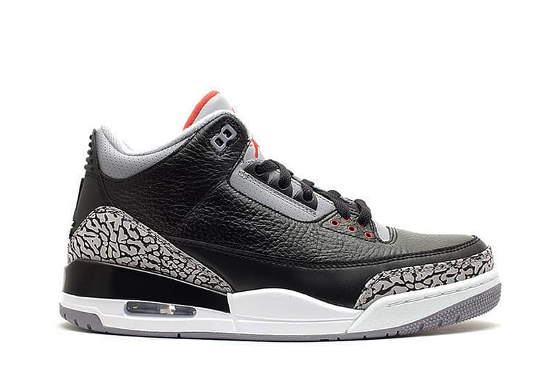 Air Jordan 3 OG「Black Cement」明年復刻發售時間確定？