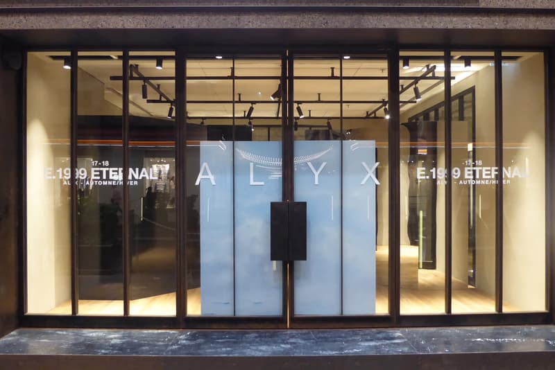 ALYX  香港期間限定店開催