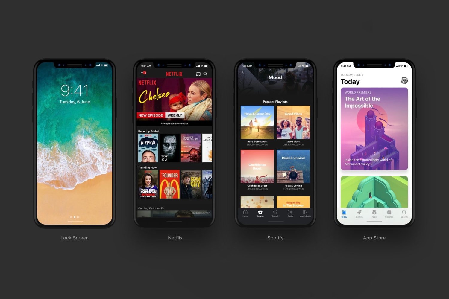 Apple 新 iPhone 8 取消 Home 鍵兼新介面模擬示範影片