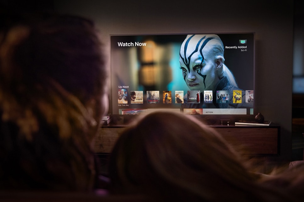 全新視覺體驗 - Apple TV 配以 4K 高清畫面道來