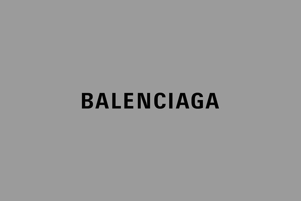 Balenciaga 更新品牌 Logo 引起網絡熱議