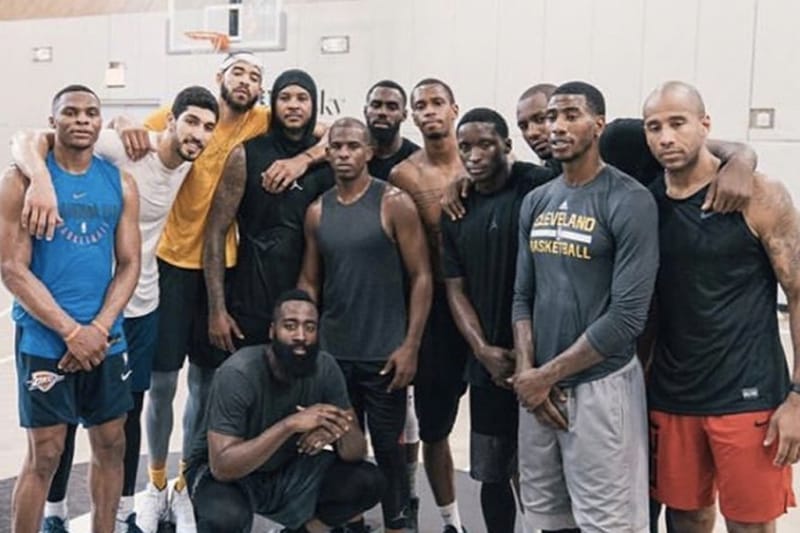 Carmelo Anthony、James Harden、Chris Paul 與 Russell Westbrook 等人練球畫面曝光!