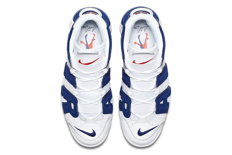 Nike Air More Uptempo「Knicks」配色一覽