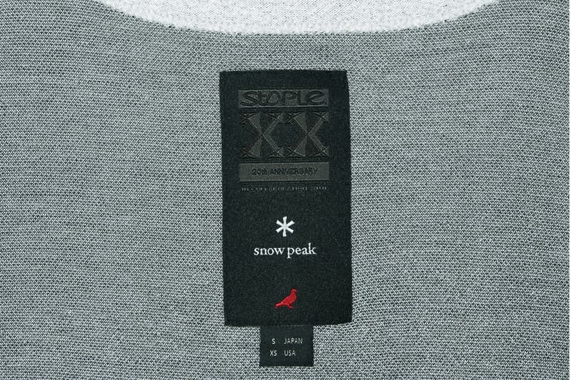 Staple Design 攜手 Snow Peak 打造 20 周年聯名別注系列