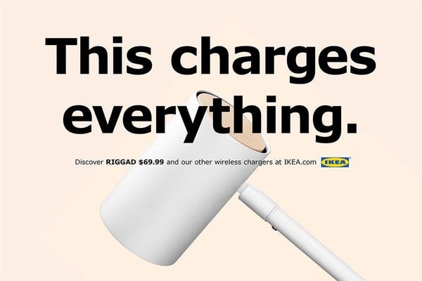 IKEA 向 Apple 深度致敬推出新無線充電家品廣告