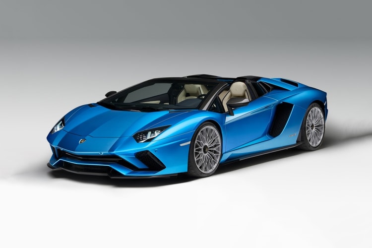 Lamborghini 發佈全新敞篷超跑 Aventador S Roadster