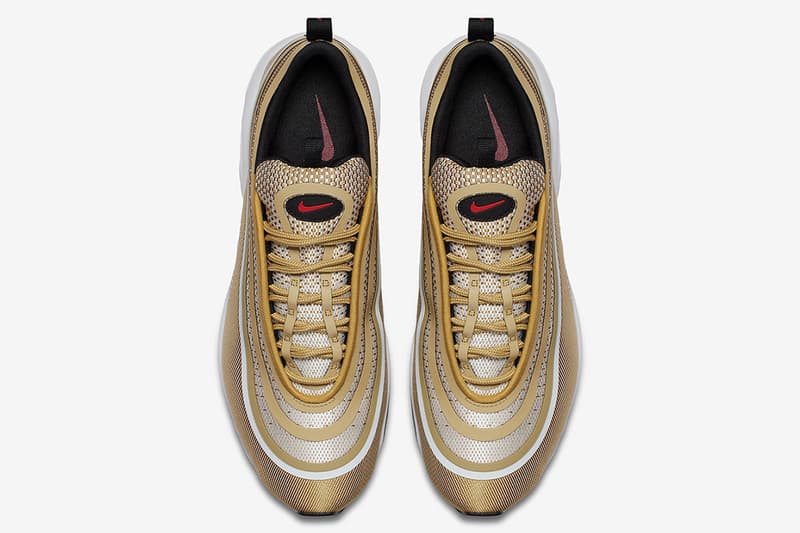 Nike Air Max 97 Ultra 全新「Metallic Gold」配色