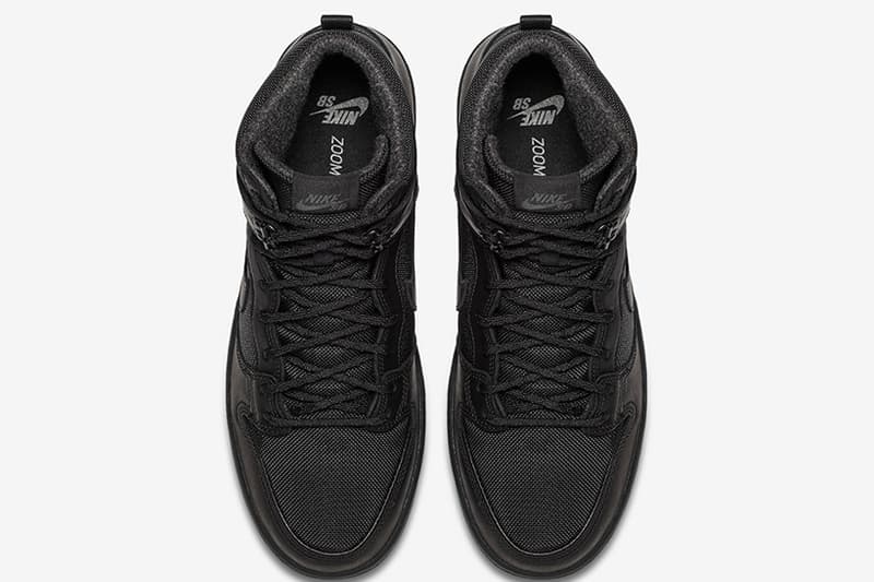 Nike SB Dunk High 全新「Triple Black」配色