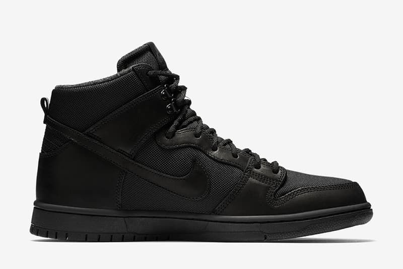 Nike SB Dunk High 全新「Triple Black」配色