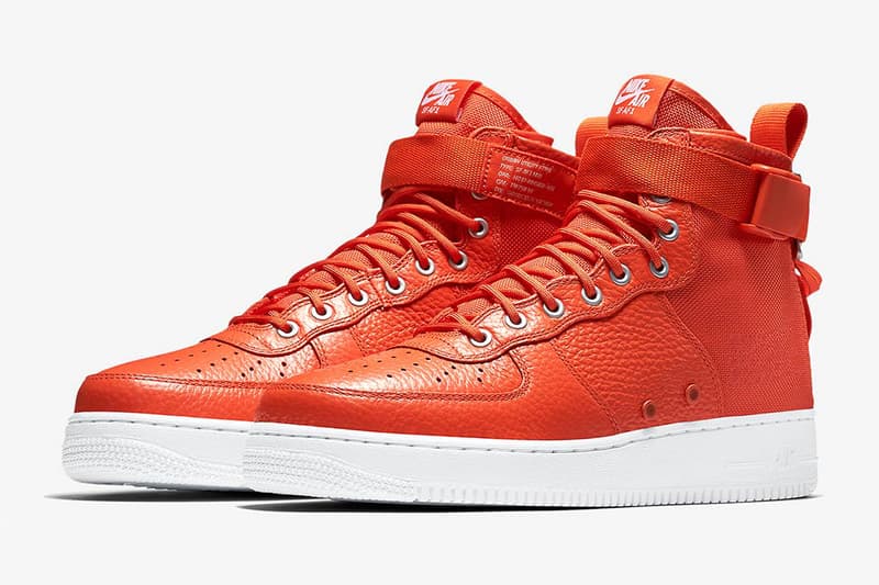 Nike SF-AF1 Mid 全新配色設計「Team Orange」