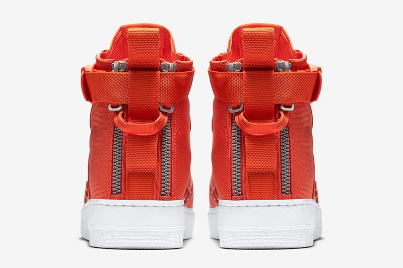 Nike SF-AF1 Mid 全新配色設計「Team Orange」