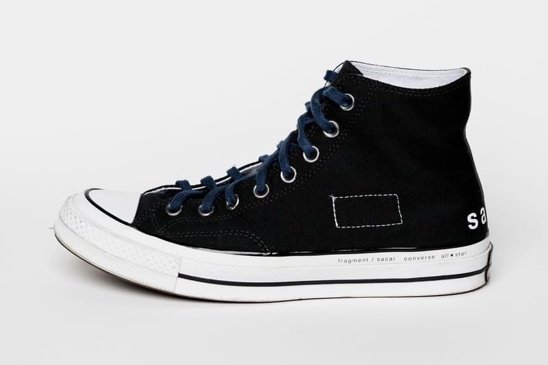 sacai x fragment design x CONVERSE CHUCK TAYLOR '70 官方發售信息公開