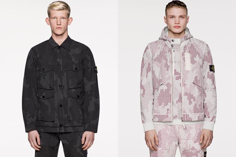 Stone Island 2017「Check Grid Camo」別注系列正式上架