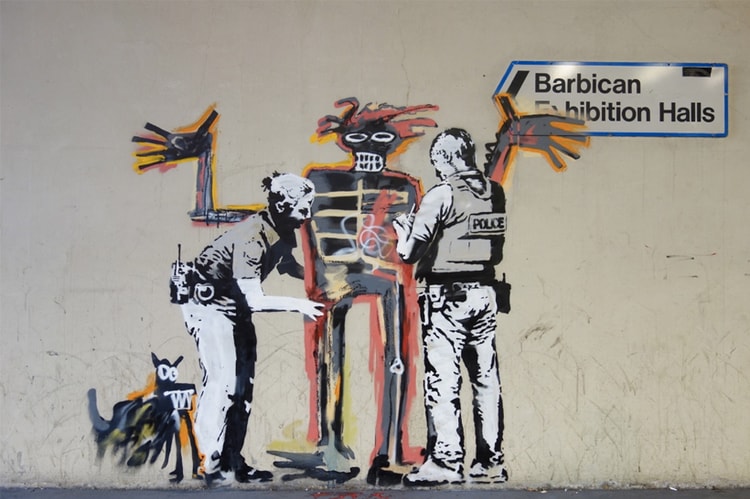 畫中有話?Banksy 最新作品現身倫敦