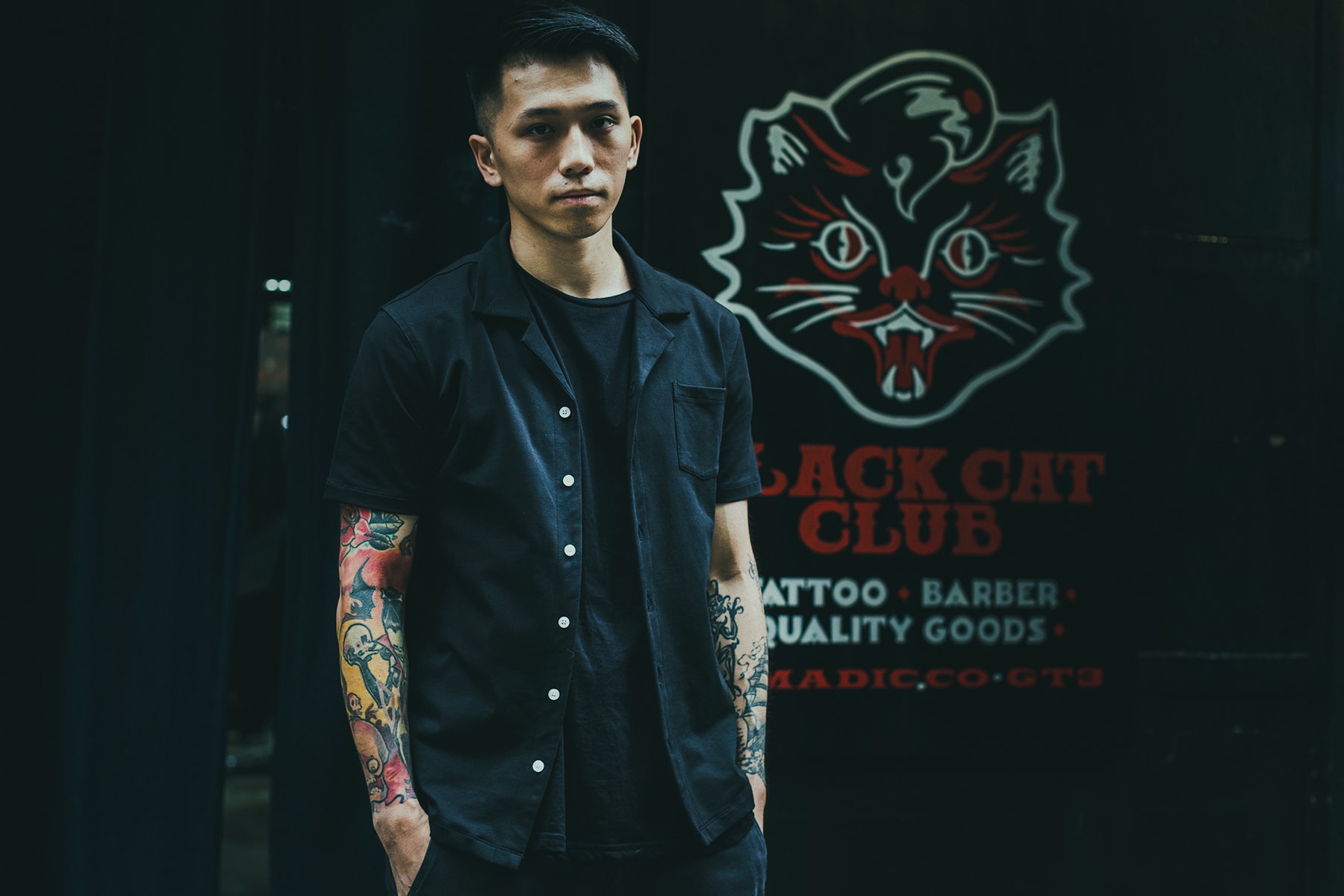 Streetsnaps: Black Cat Club Barbershop 主理人兼紋身師 Alfred Nil