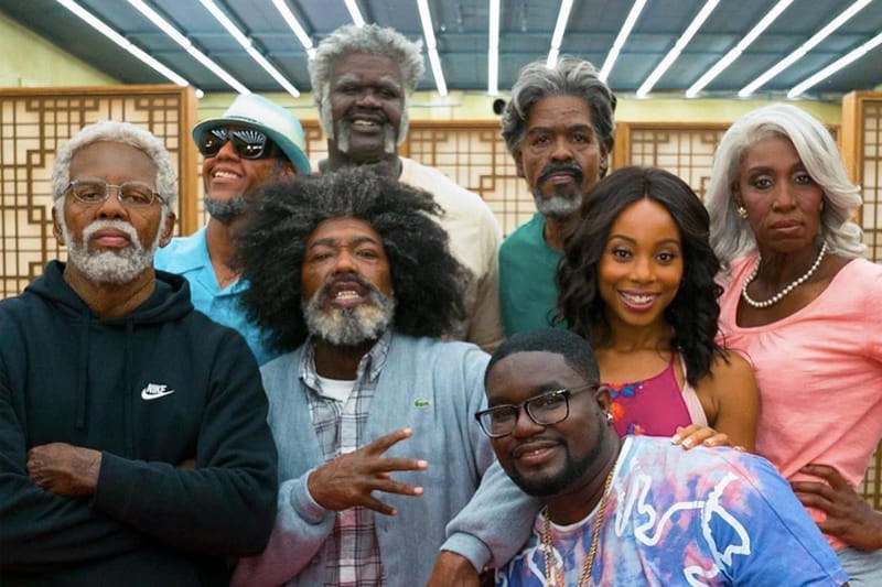 Kyrie Irving 於《Uncle Drew Movie》拍攝現場着用神秘鞋款