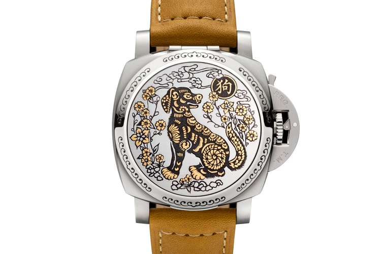 意大利雕刻技藝-Panerai 推出 Luminor 1950 Sealand 3 Days Automatic Acciaio 狗年限定版本