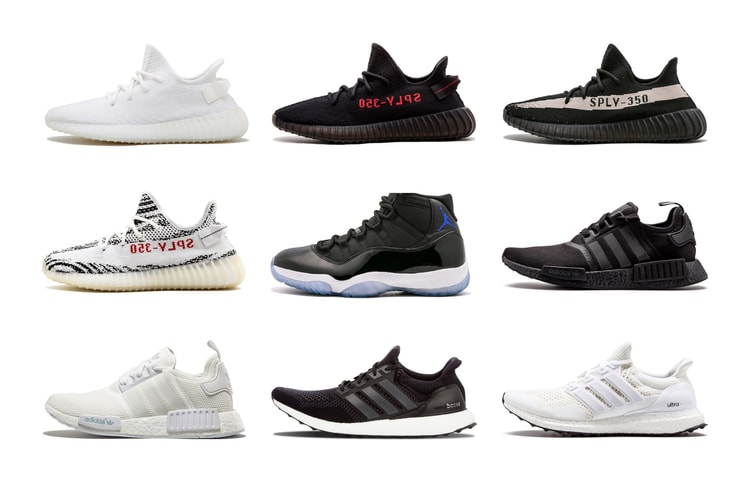 Stadium Goods 公佈開店以來「Top 10 最賣座鞋款」排行榜