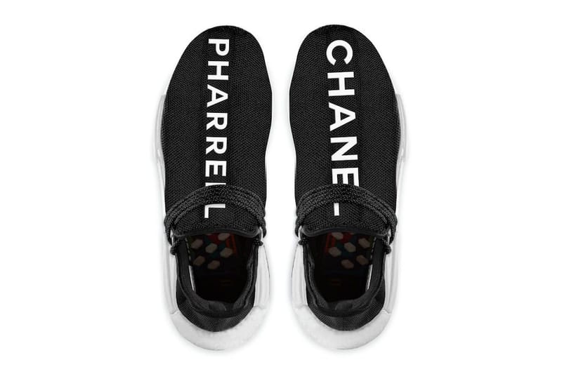疑似 adidas Originals x Pharrell x CHANEL 三方聯名 Hu NMD Trail 曝光
