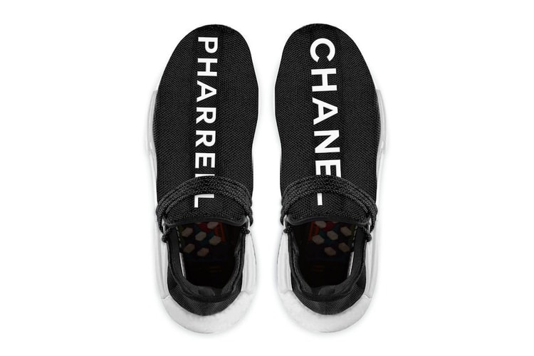 疑似 adidas Originals x Pharrell x CHANEL 三方聯名 Hu NMD Trail 曝光