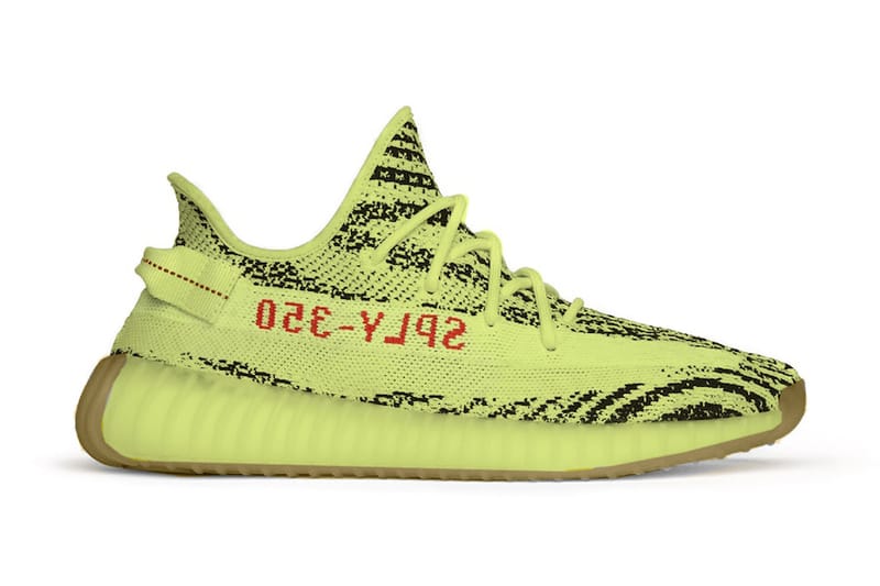 YEEZY BOOST 350 V2 全新「Semi Frozen Yellow」配色將搭載生膠外底