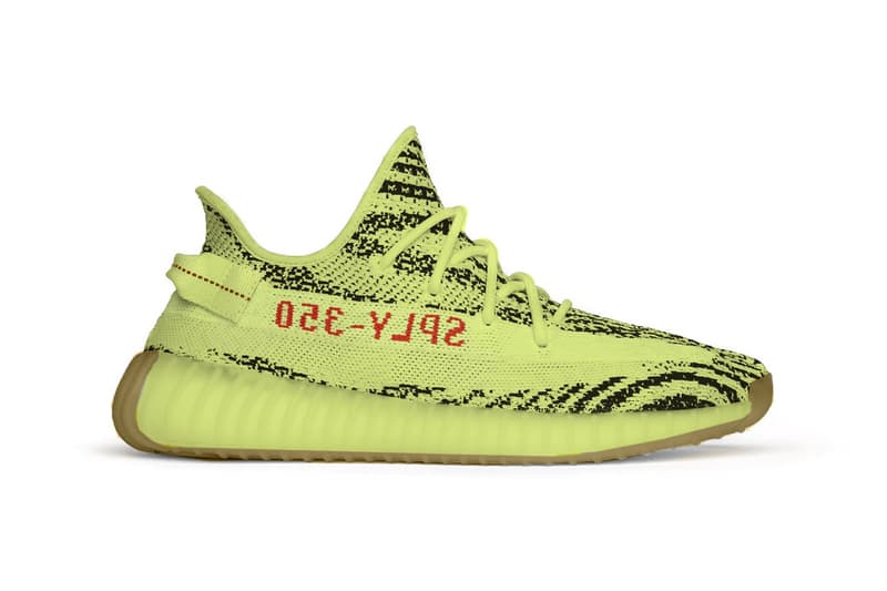 YEEZY BOOST 350 V2 全新「Semi Frozen Yellow」配色將搭載生膠外底